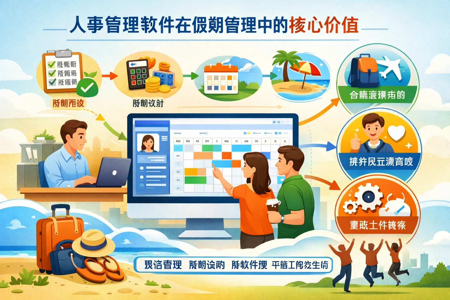 人事管理软件在假期管理中的核心价值