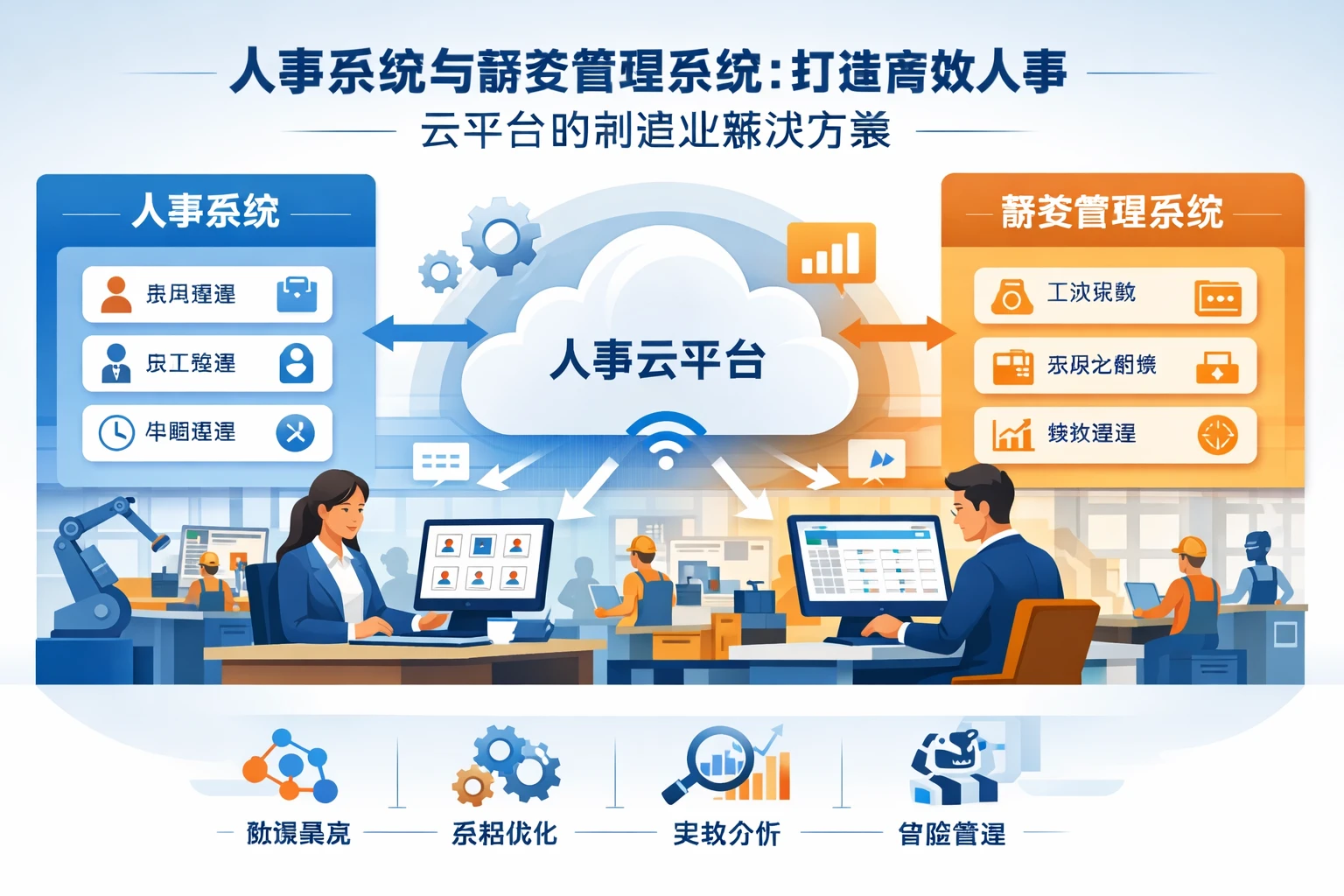 人事系统与薪资管理系统：打造高效人事云平台的制造业解决方案