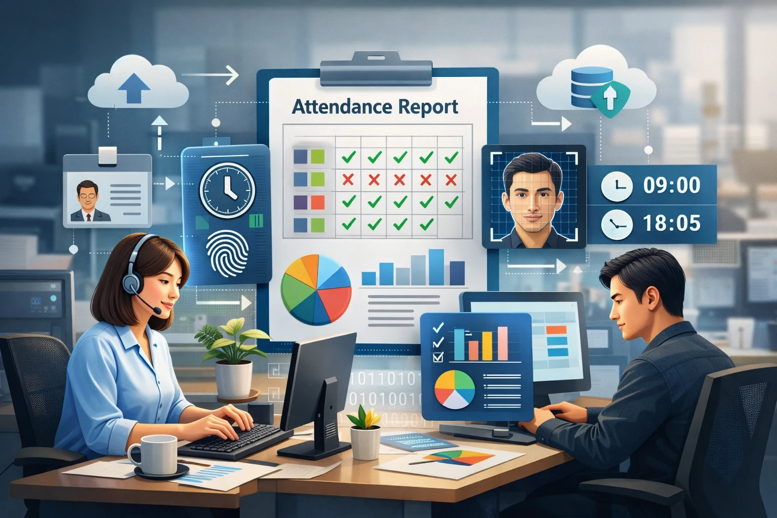 人力资源系统中的考勤数据处理