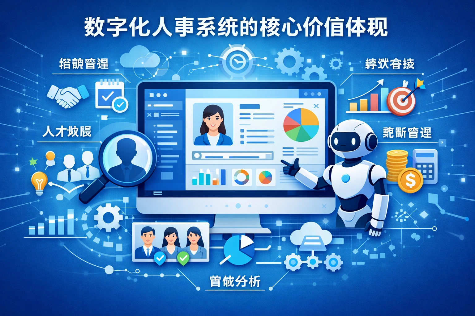 数字化人事系统的核心价值体现