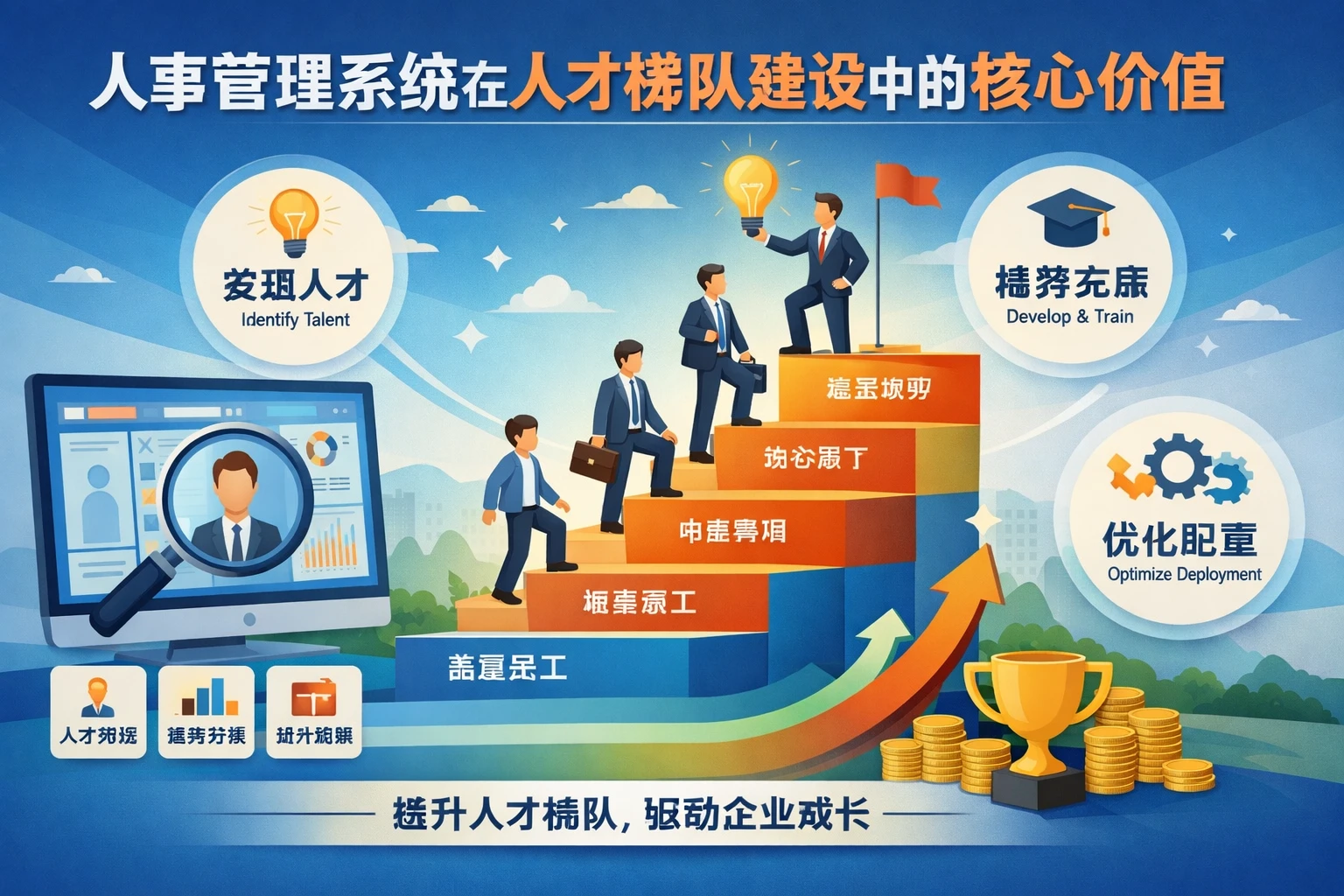 人事管理系统在人才梯队建设中的核心价值