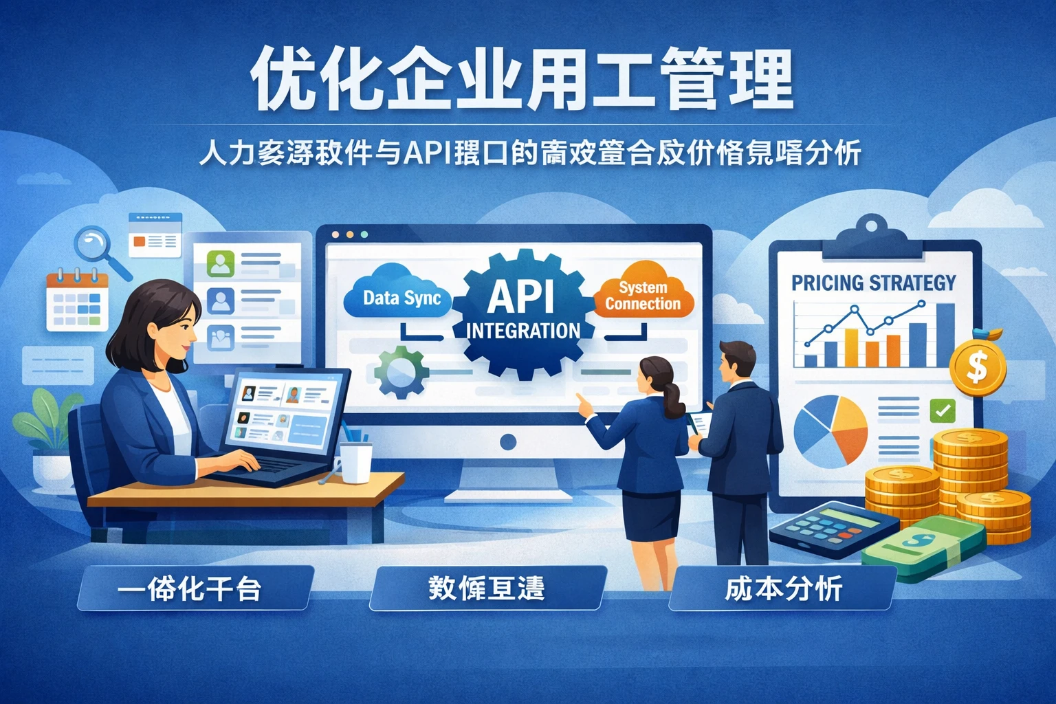 优化企业用工管理：人力资源软件与API接口的高效整合及价格策略分析