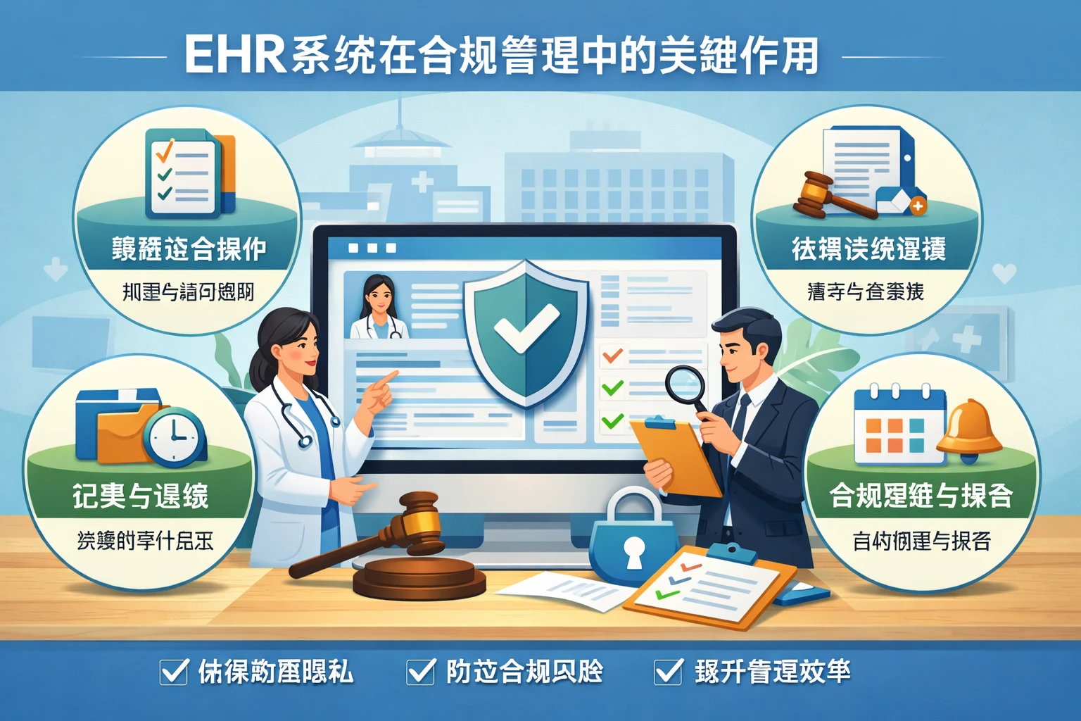 EHR系统在合规管理中的关键作用