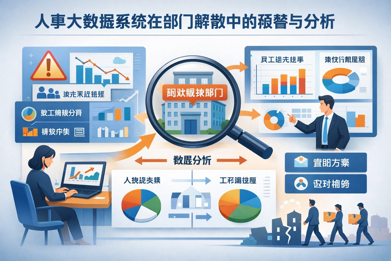 人事大数据系统在部门解散中的预警与分析