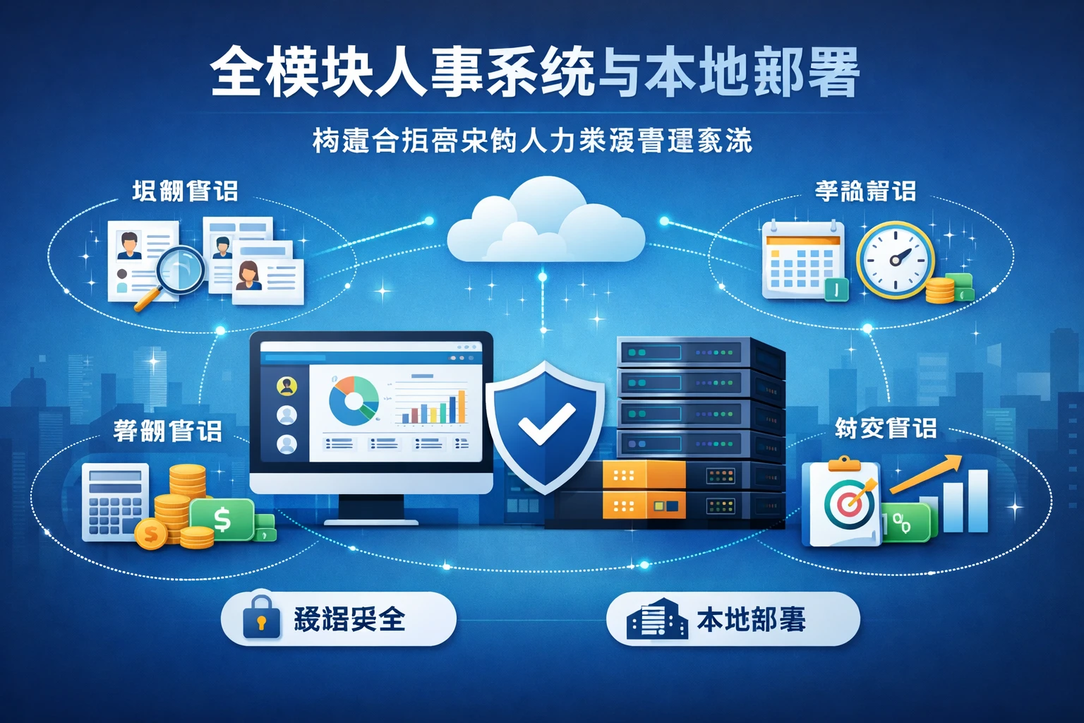 全模块人事系统与本地部署：构建合规高效的人力资源管理系统