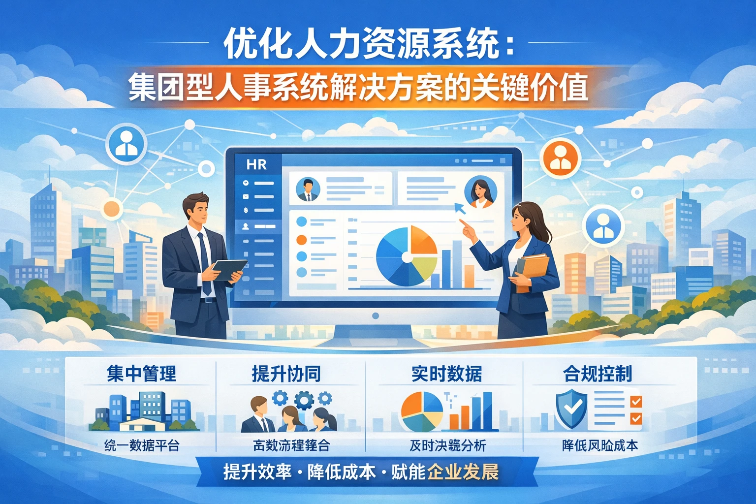 优化人力资源系统：集团型人事系统解决方案的关键价值