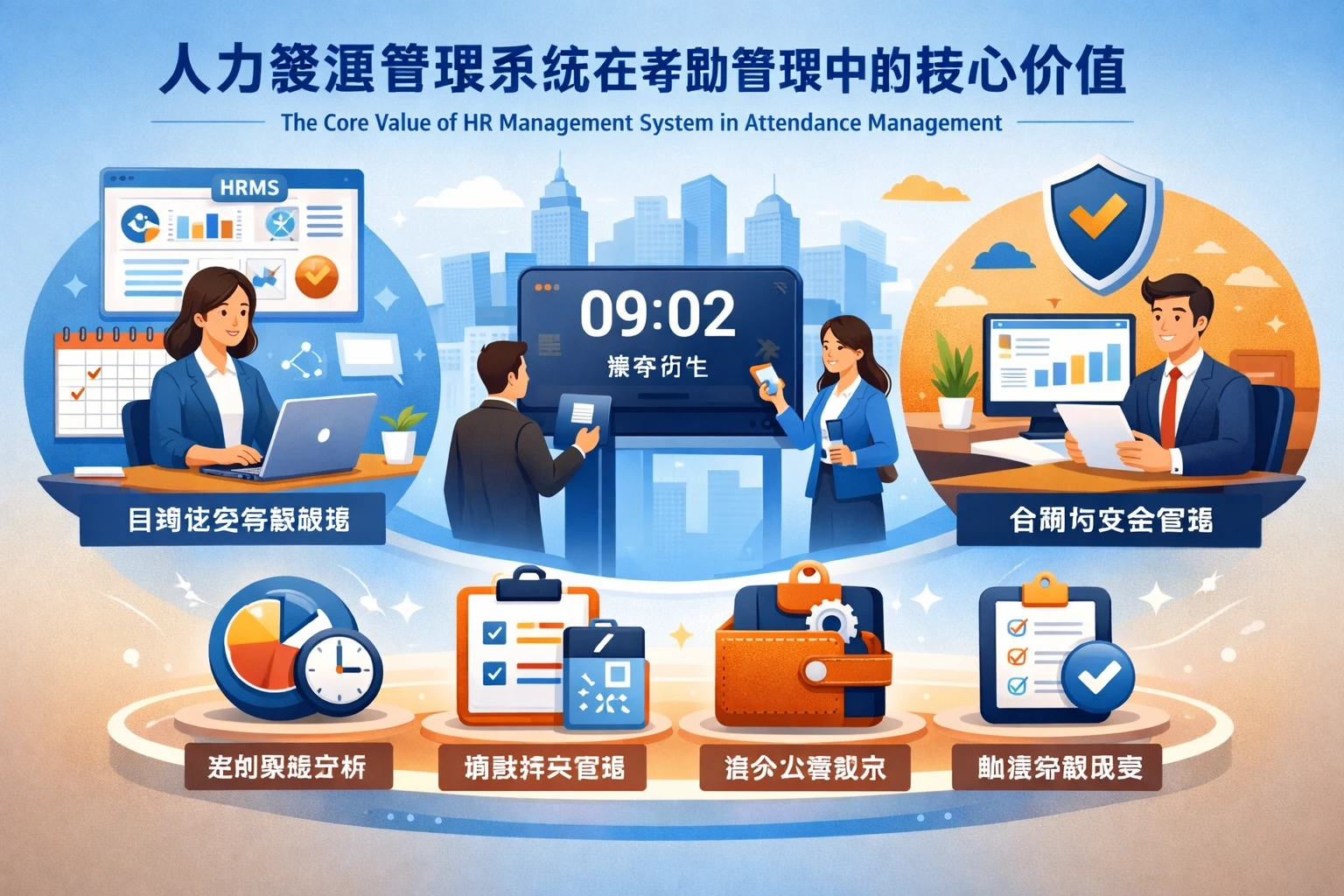人力资源管理系统在考勤管理中的核心价值
