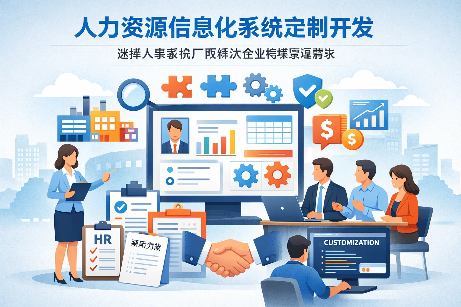 人力资源信息化系统定制开发：选择人事系统厂商解决企业特殊管理需求