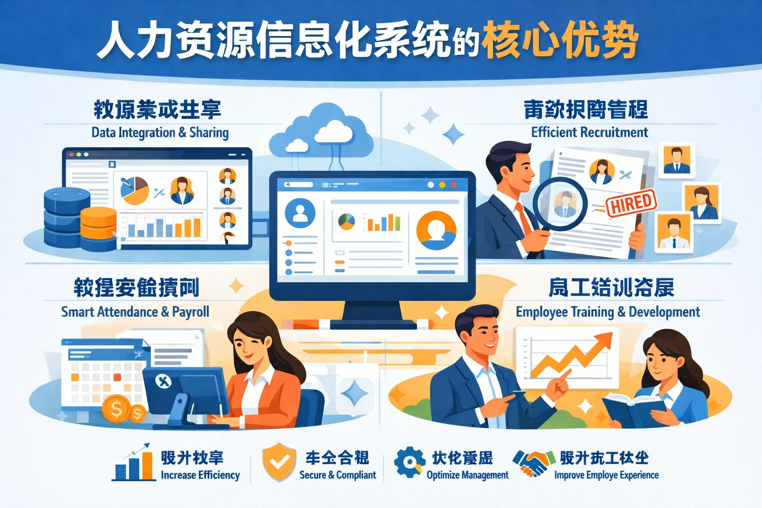 人力资源信息化系统的核心优势