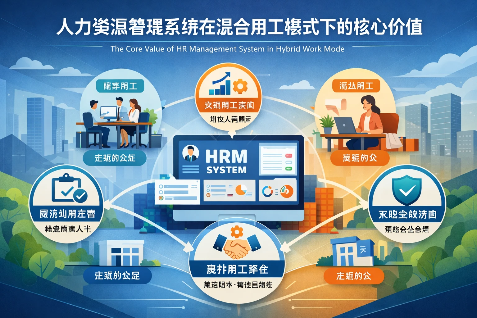 人力资源管理系统在混合用工模式下的核心价值