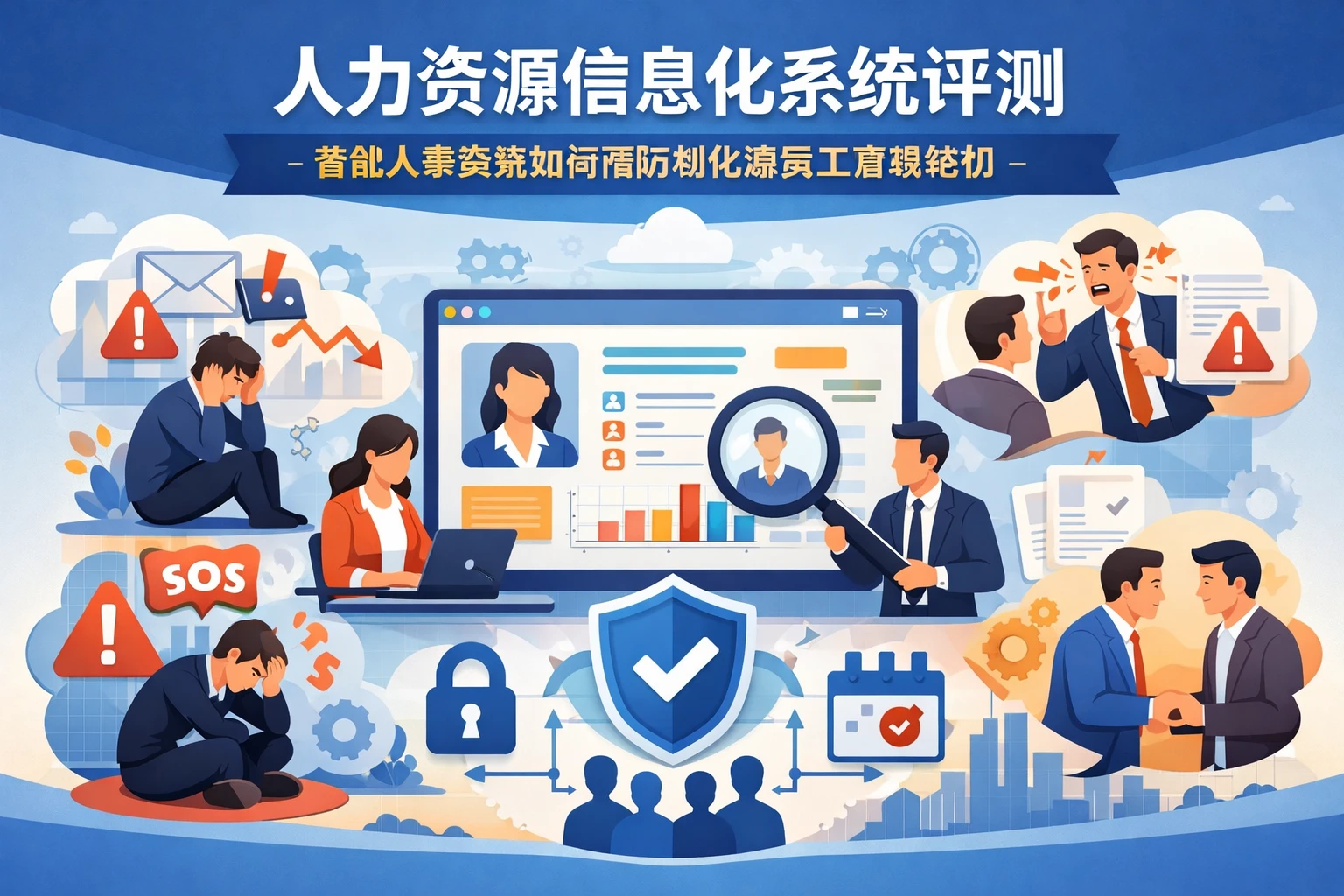人力资源信息化系统评测：智能人事系统如何预防和化解员工管理危机