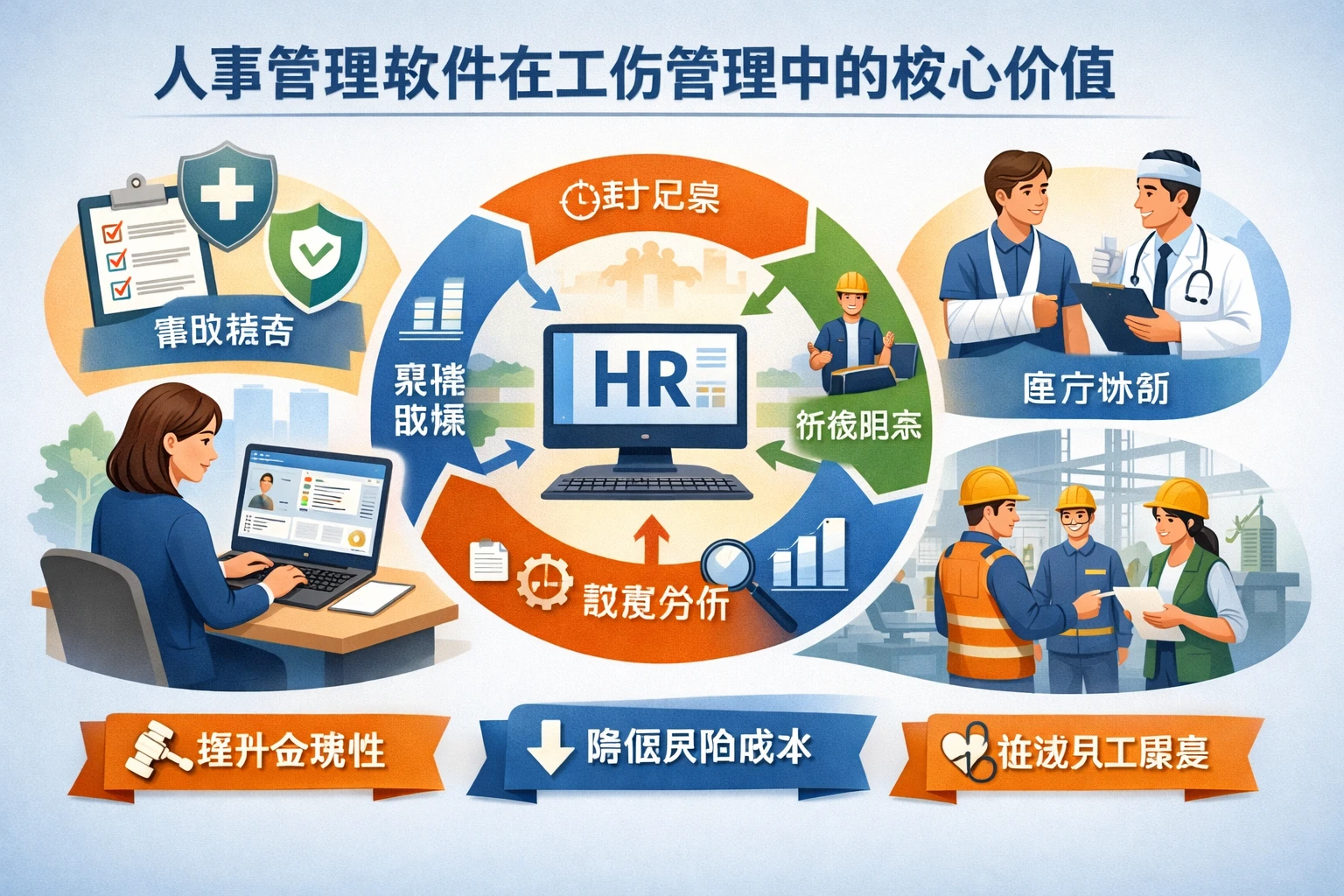 人事管理软件在工伤管理中的核心价值