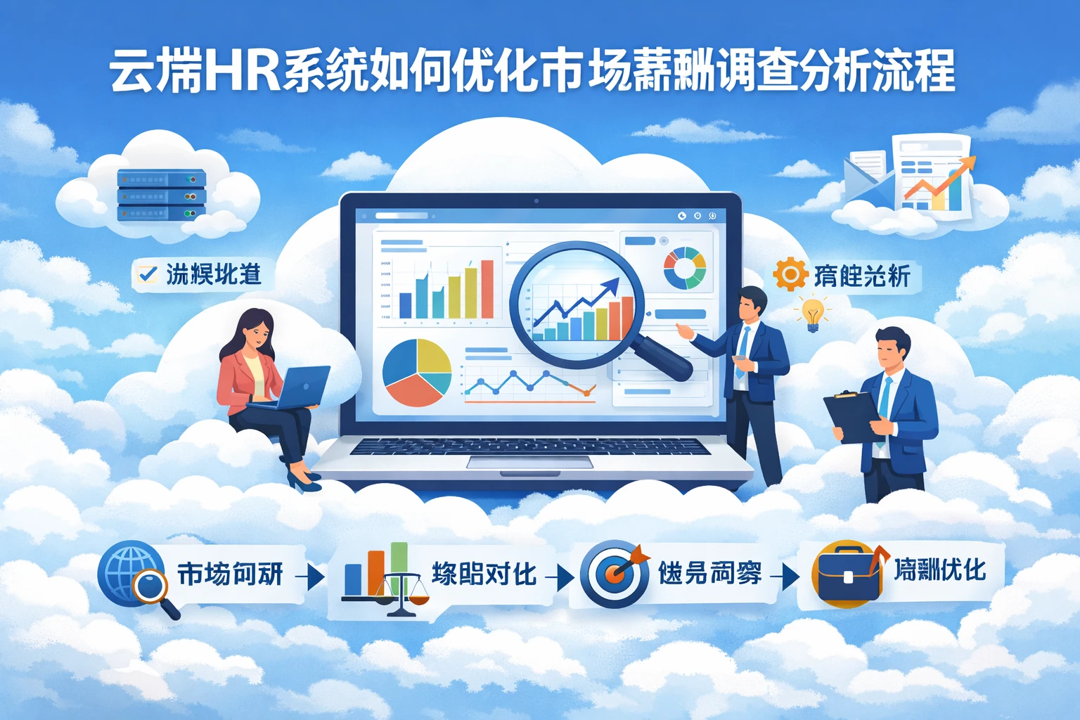 云端HR系统如何优化市场薪酬调查分析流程