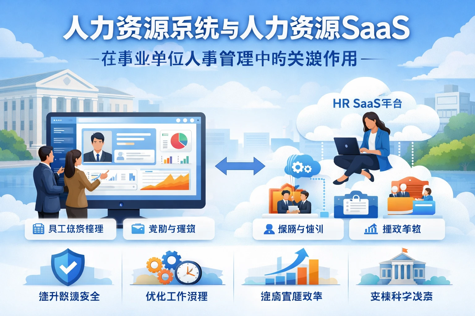 人力资源系统与人力资源SaaS在事业单位人事管理中的关键作用