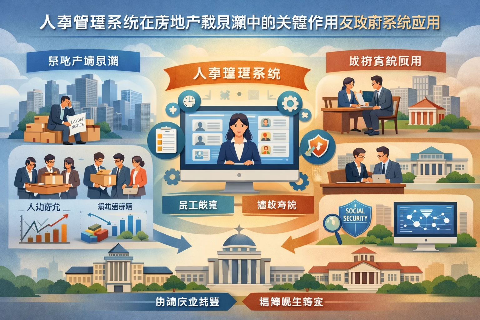 人事管理系统在房地产裁员潮中的关键作用及政府系统应用