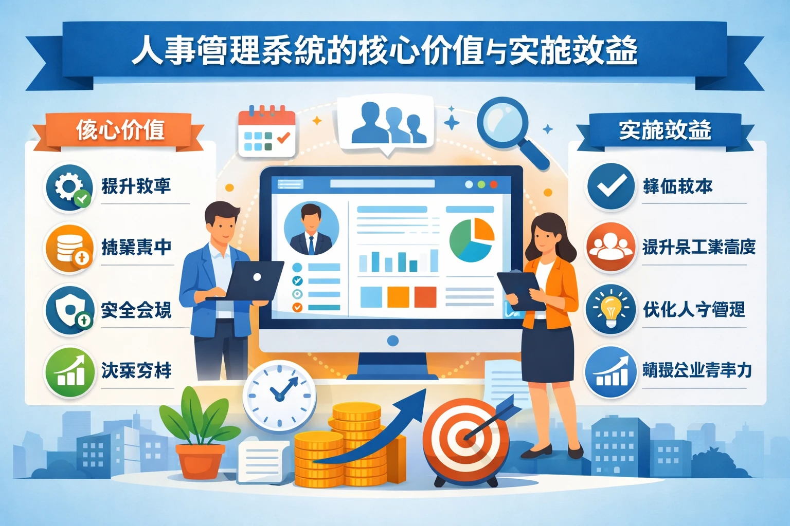 人事管理系统的核心价值与实施效益