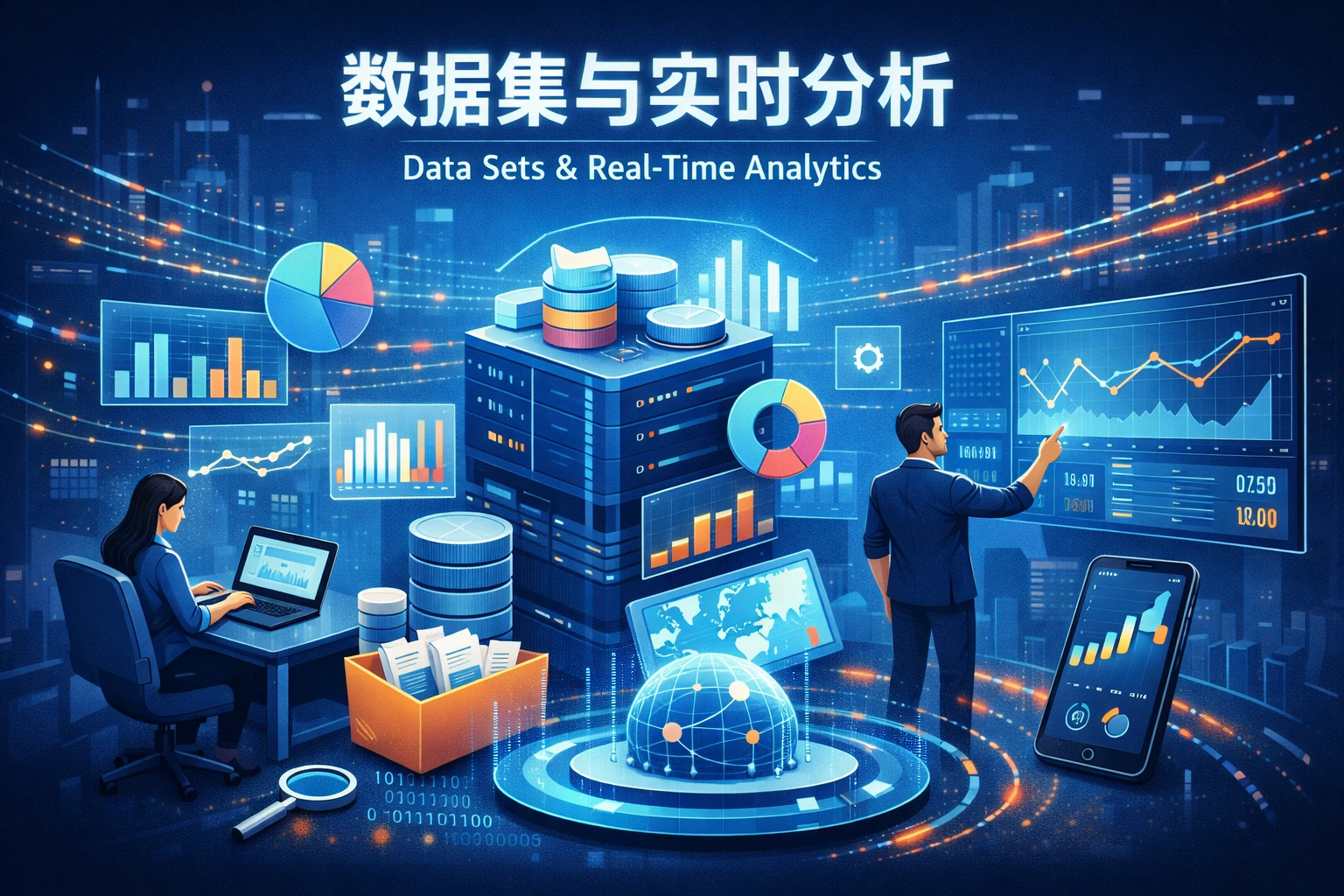 数据集中与实时分析