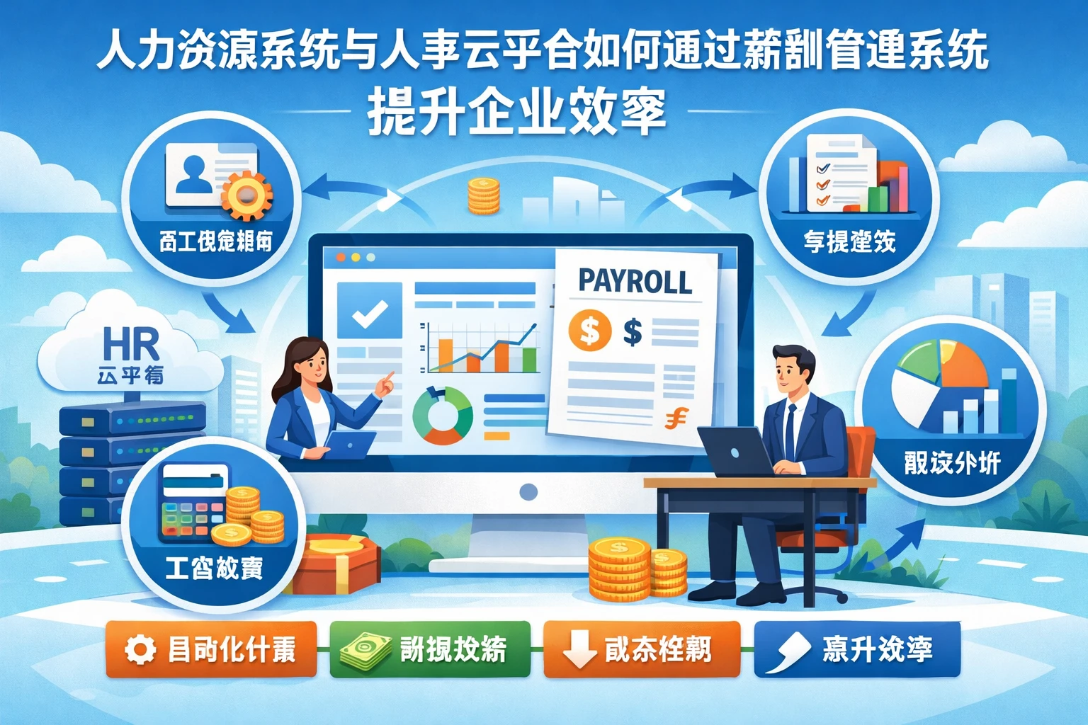 人力资源系统与人事云平台如何通过薪酬管理系统提升企业效率