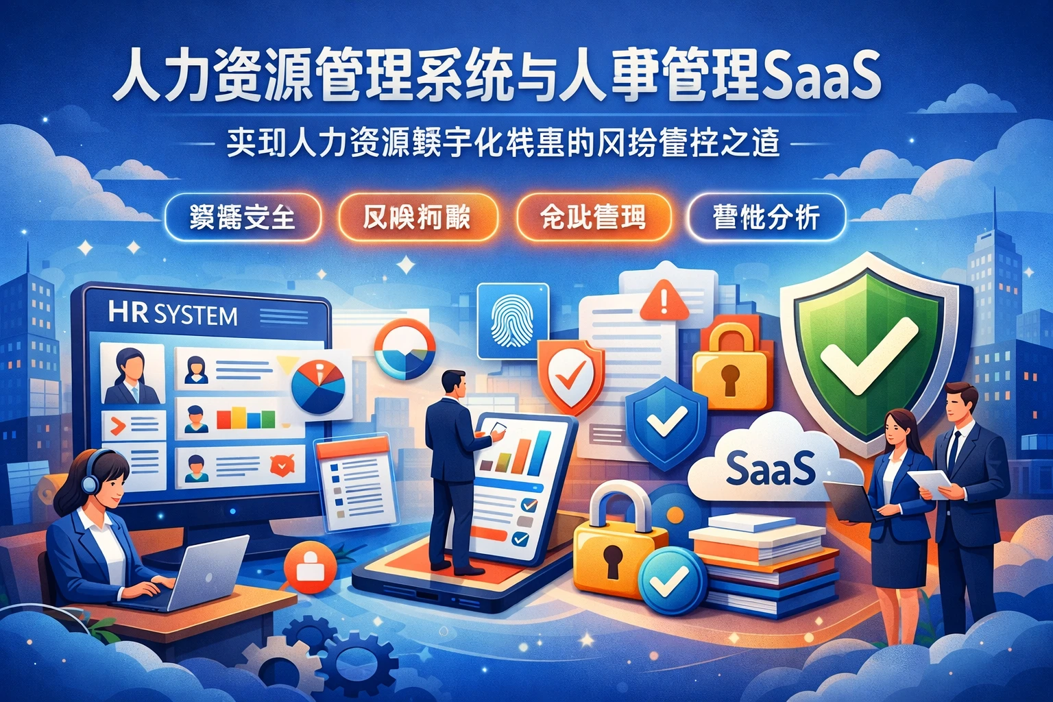 人力资源管理系统与人事管理SaaS:实现人力资源数字化转型的风险管控之道