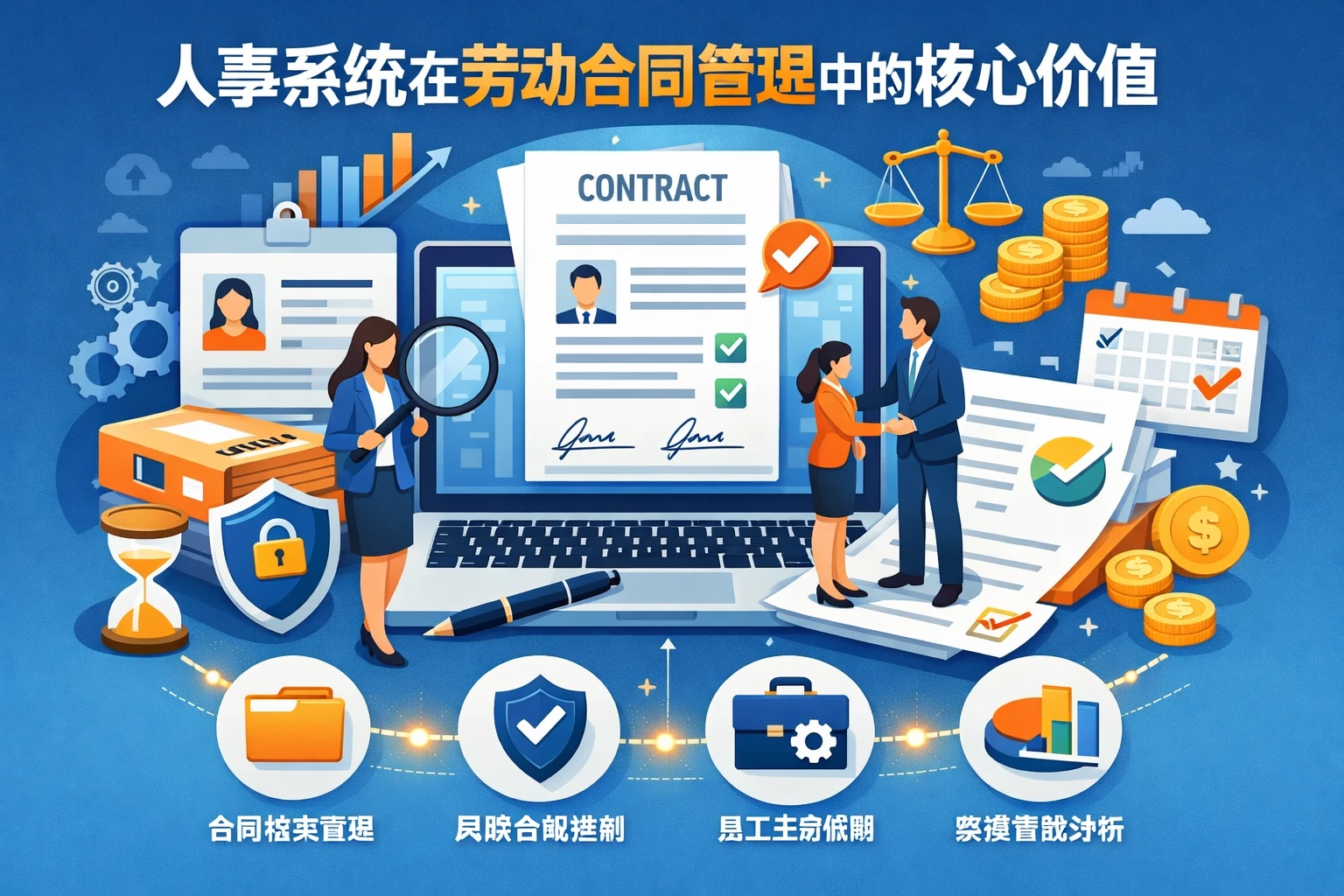 人事系统在劳动合同管理中的核心价值