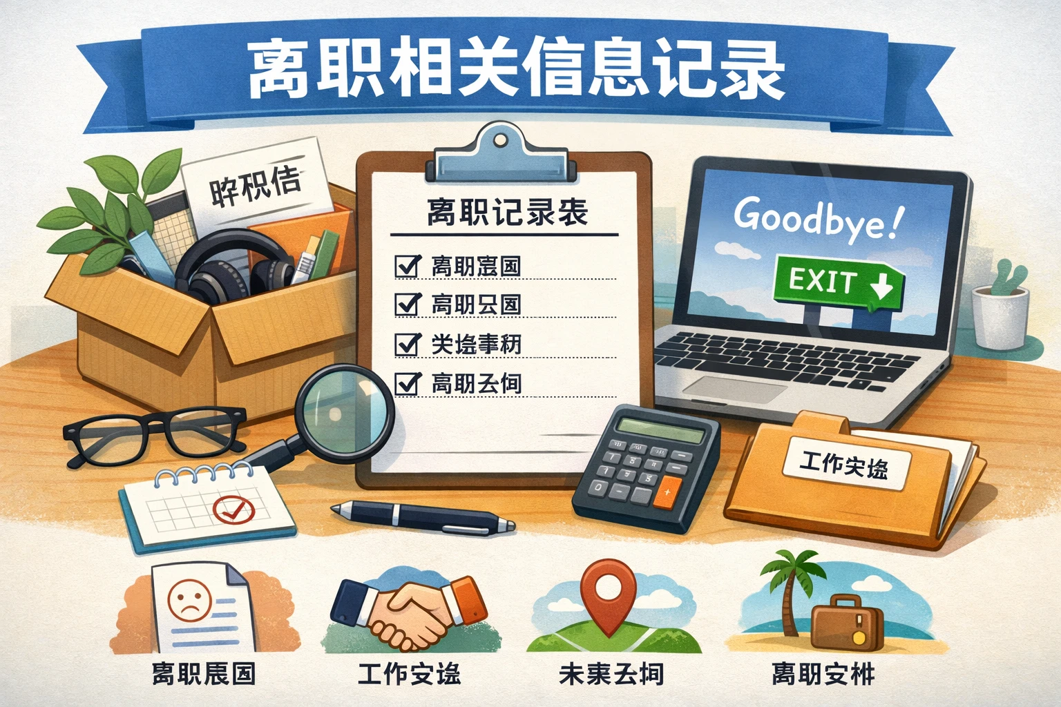 离职相关信息记录