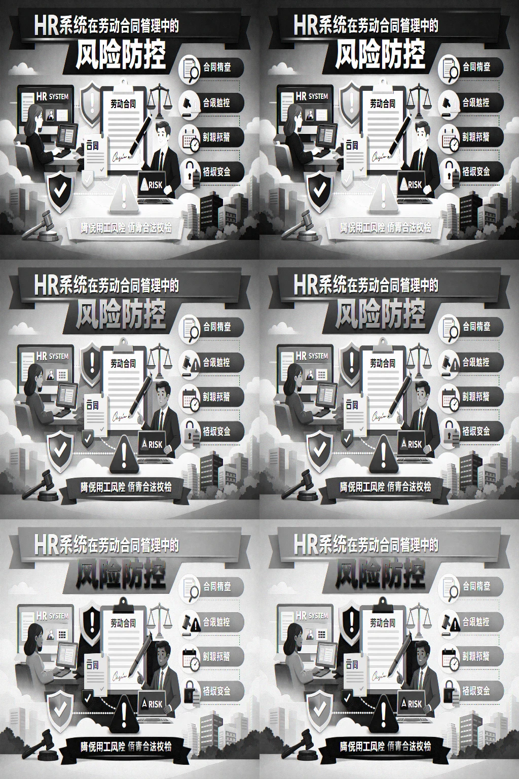 HR系统在劳动合同管理中的风险防控