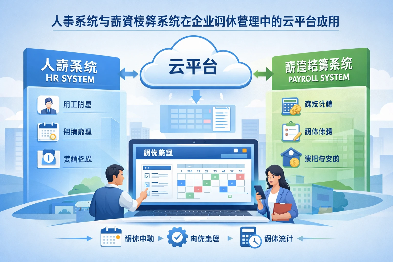 人事系统与薪资核算系统在企业调休管理中的云平台应用