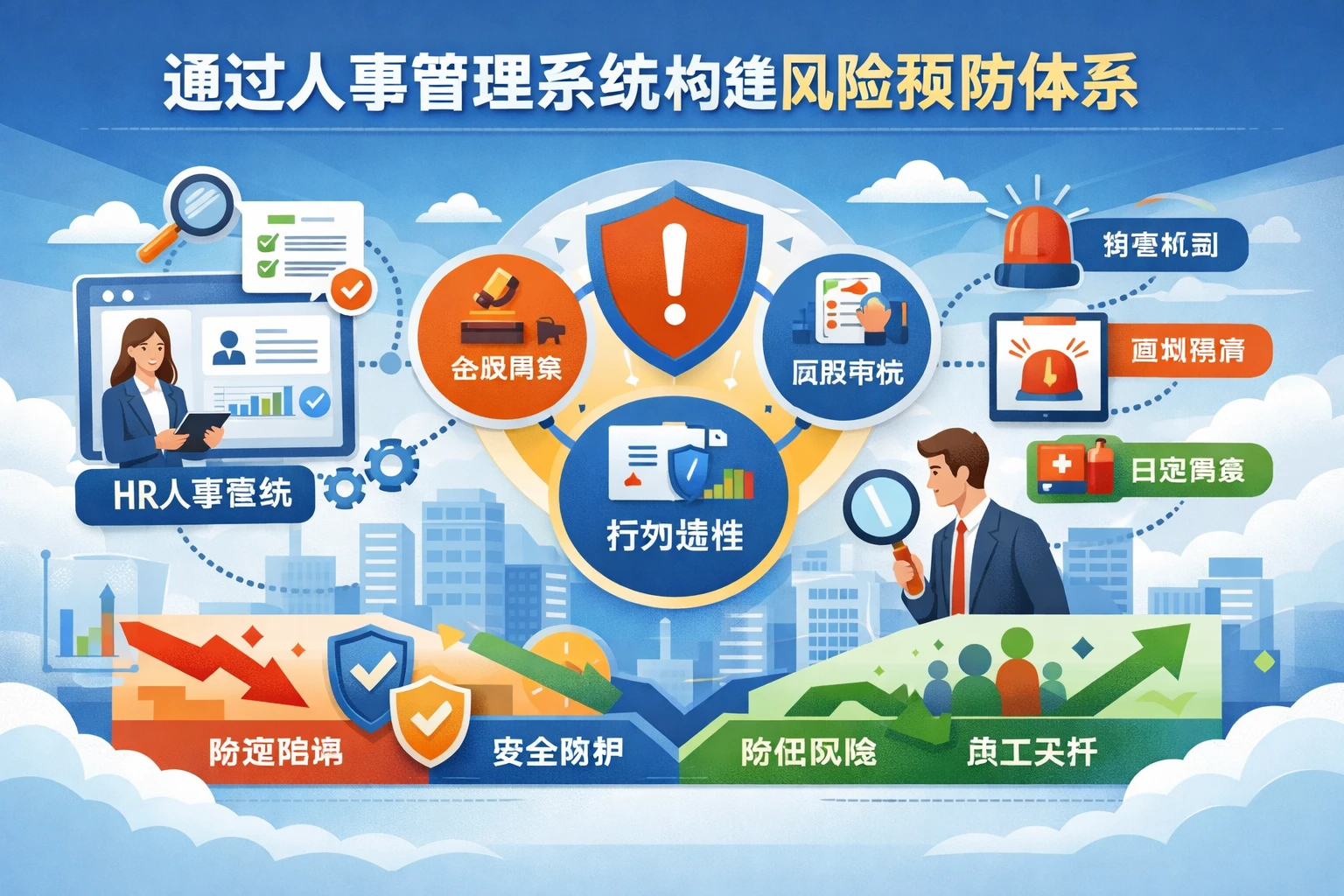 通过人事管理系统构建风险预防体系