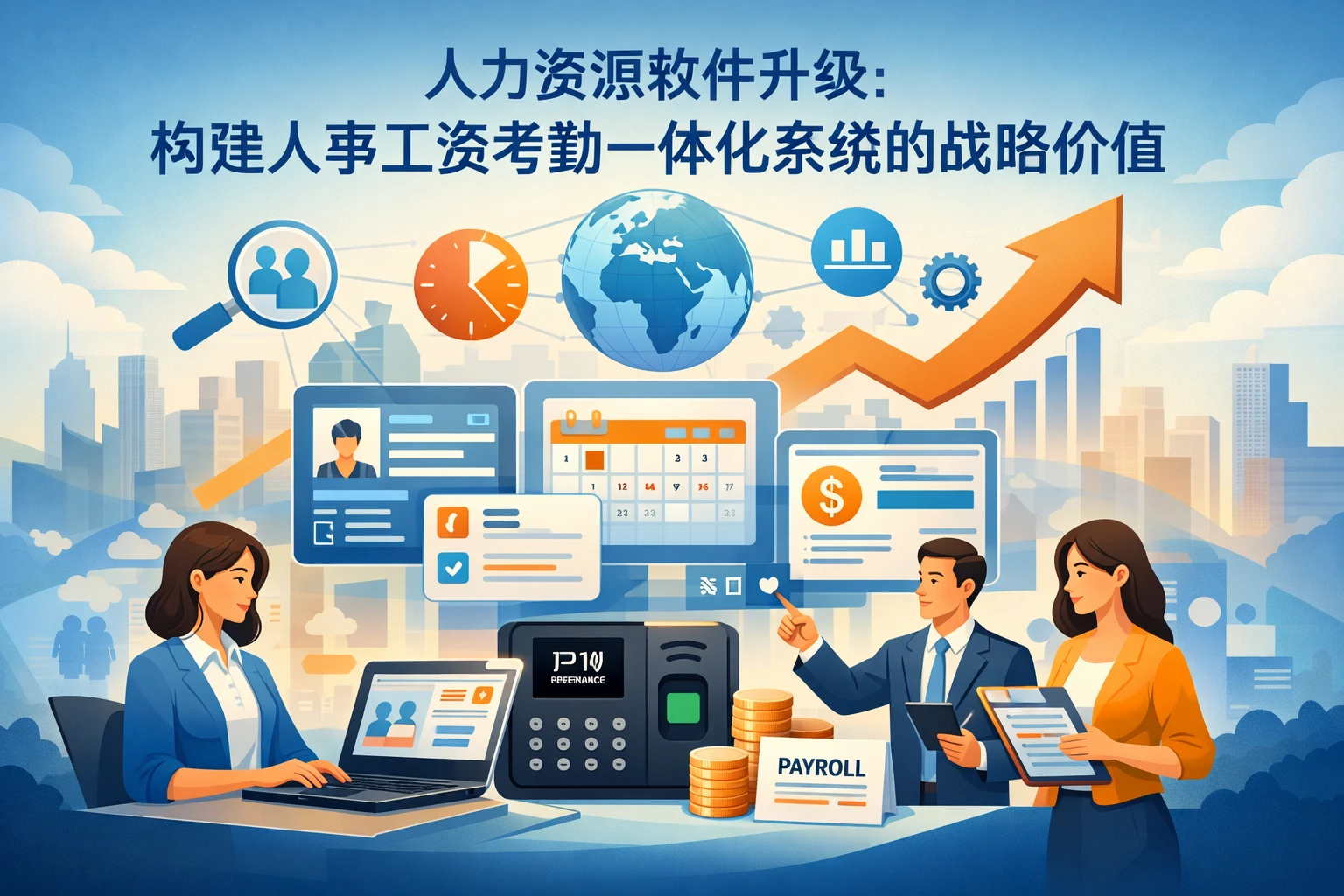 人力资源软件升级：构建人事工资考勤一体化系统的战略价值
