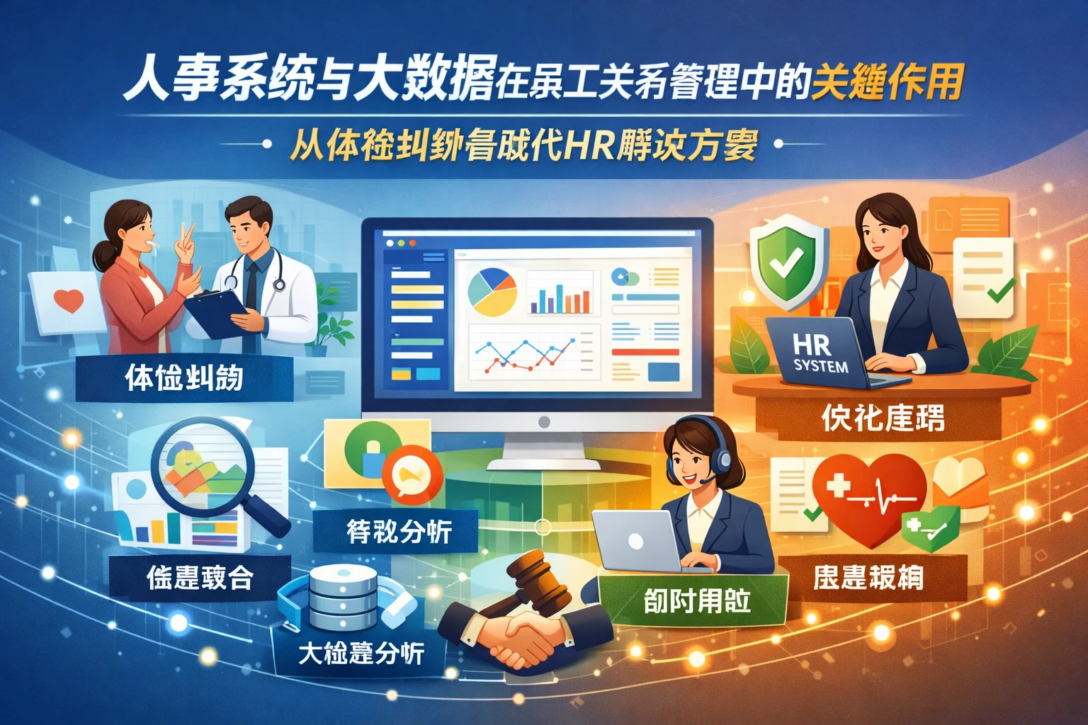 人事系统与大数据在员工关系管理中的关键作用：从体检纠纷看现代HR解决方案