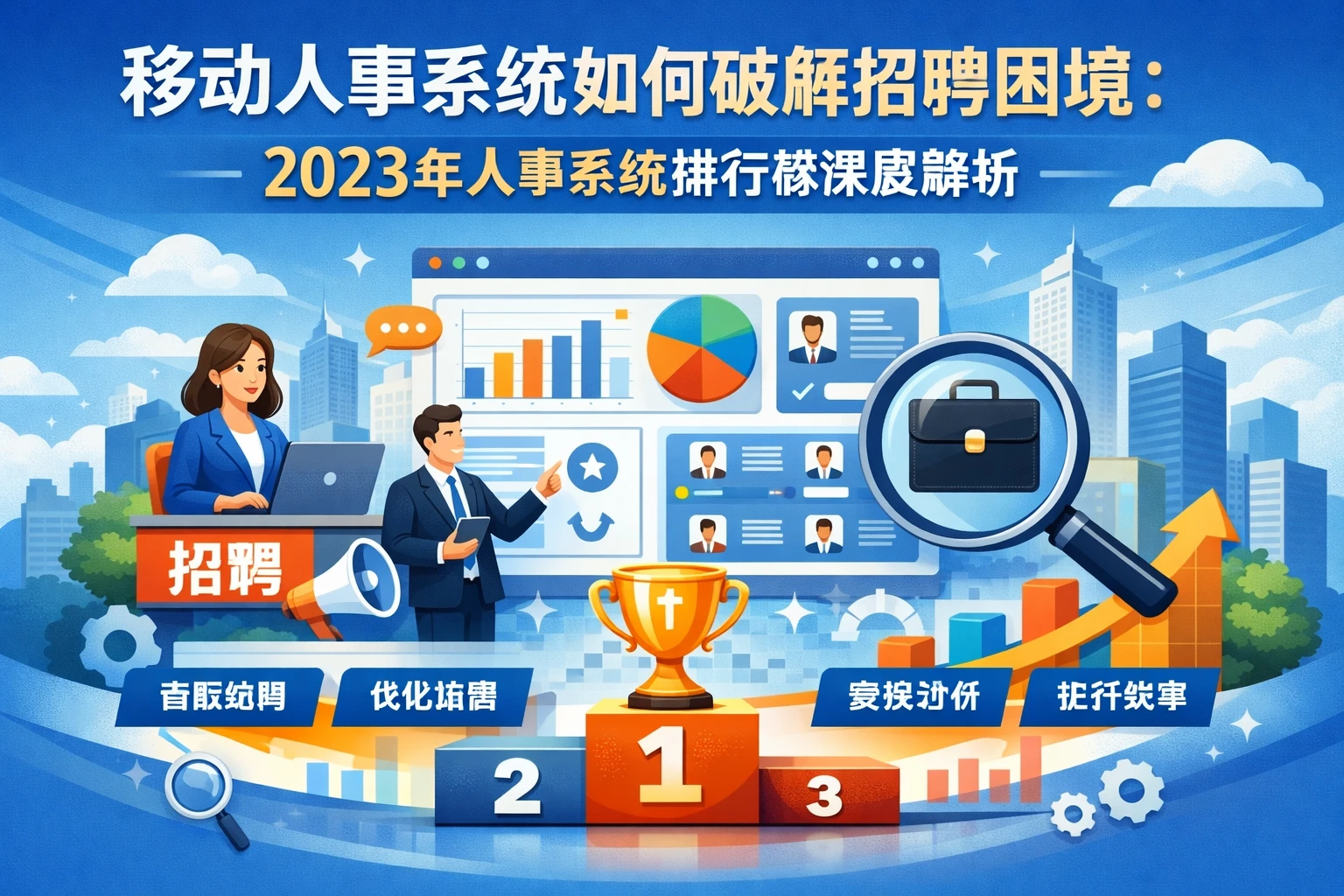 移动人事系统如何破解招聘困境：2023年人事系统排行榜深度解析