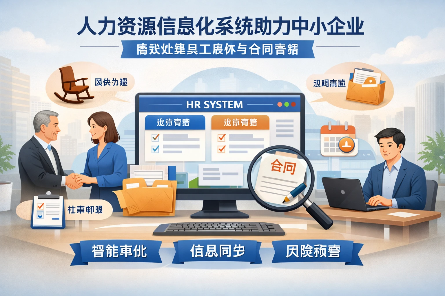 人力资源信息化系统助力中小企业高效处理员工退休与合同管理