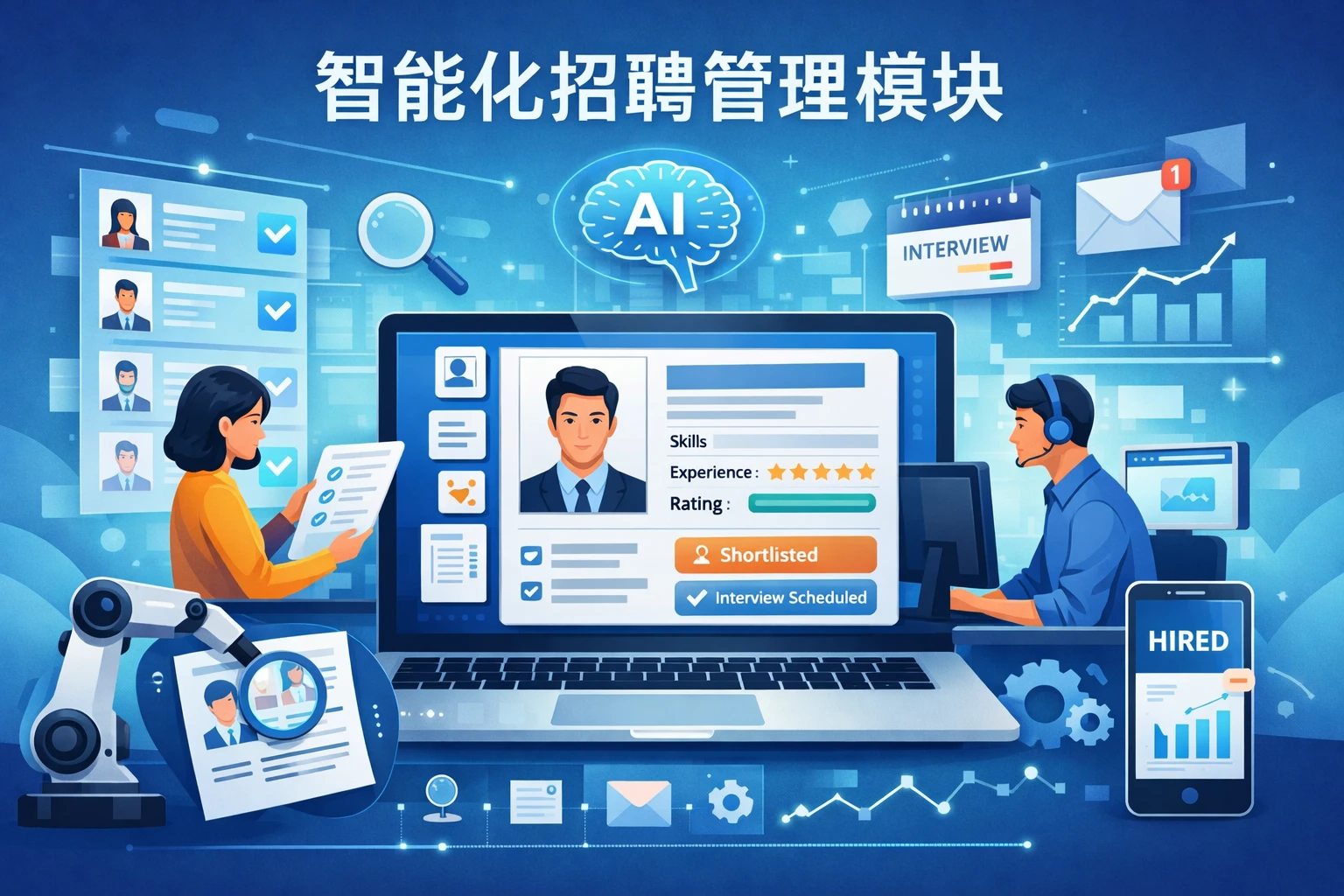 智能化招聘管理模块