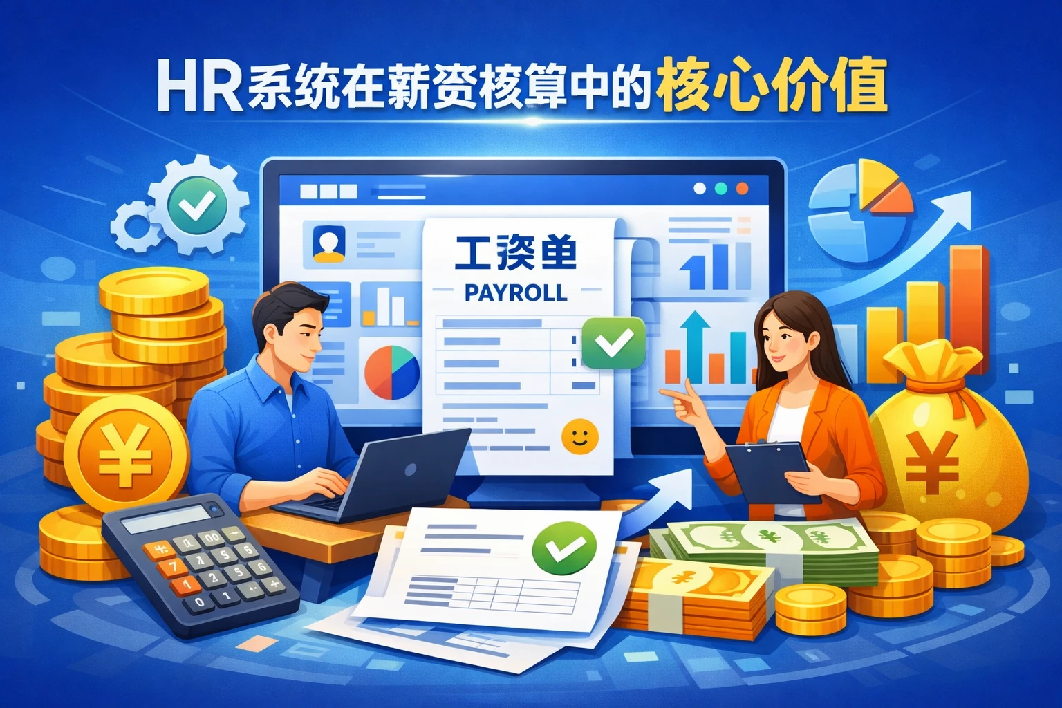 HR系统在薪资核算中的核心价值