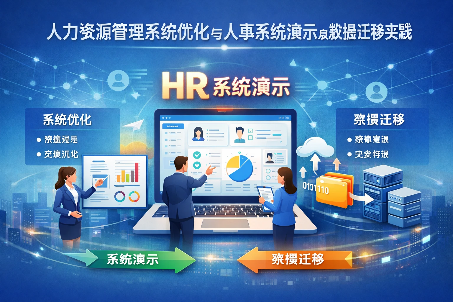 人力资源管理系统优化与人事系统演示及数据迁移实践