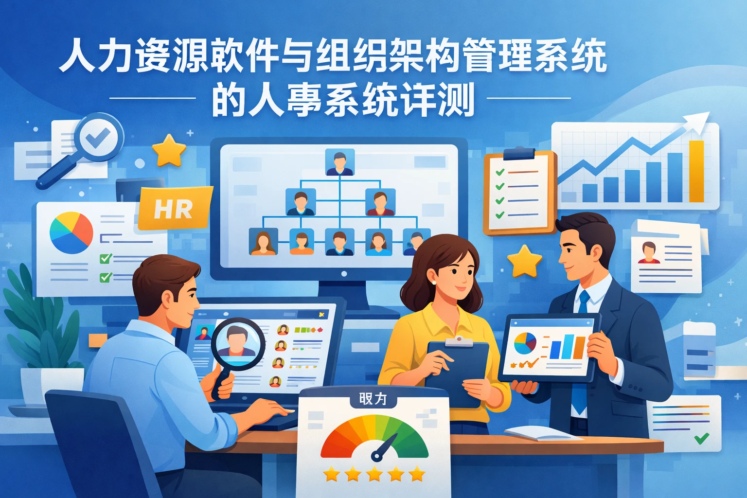 人力资源软件与组织架构管理系统的人事系统评测