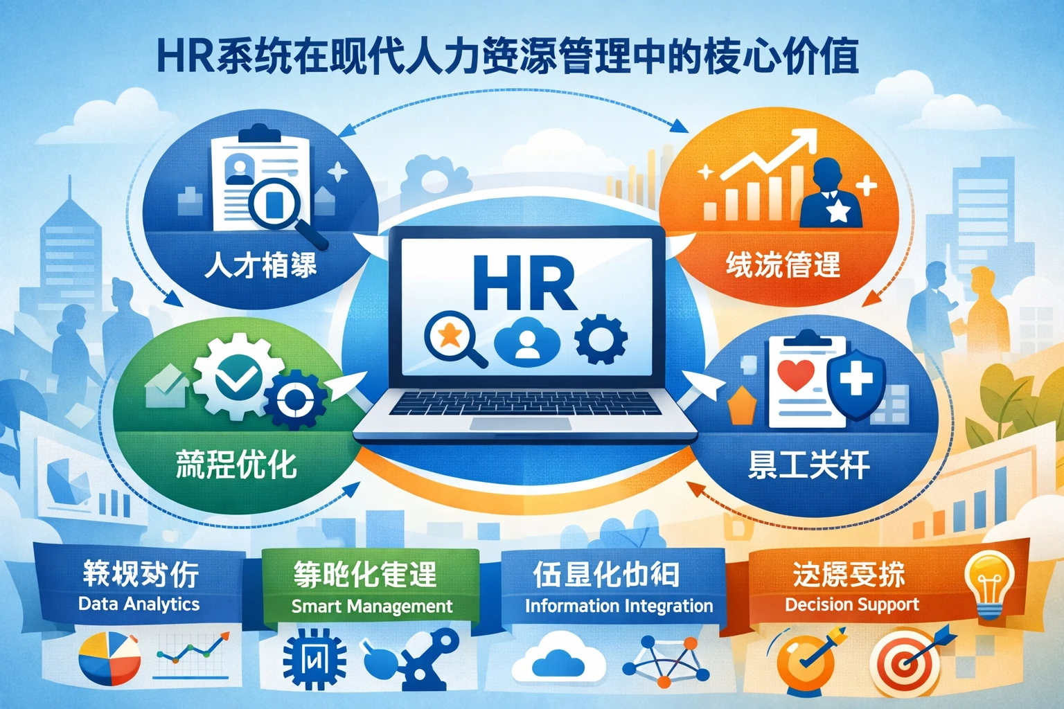 HR系统在现代人力资源管理中的核心价值