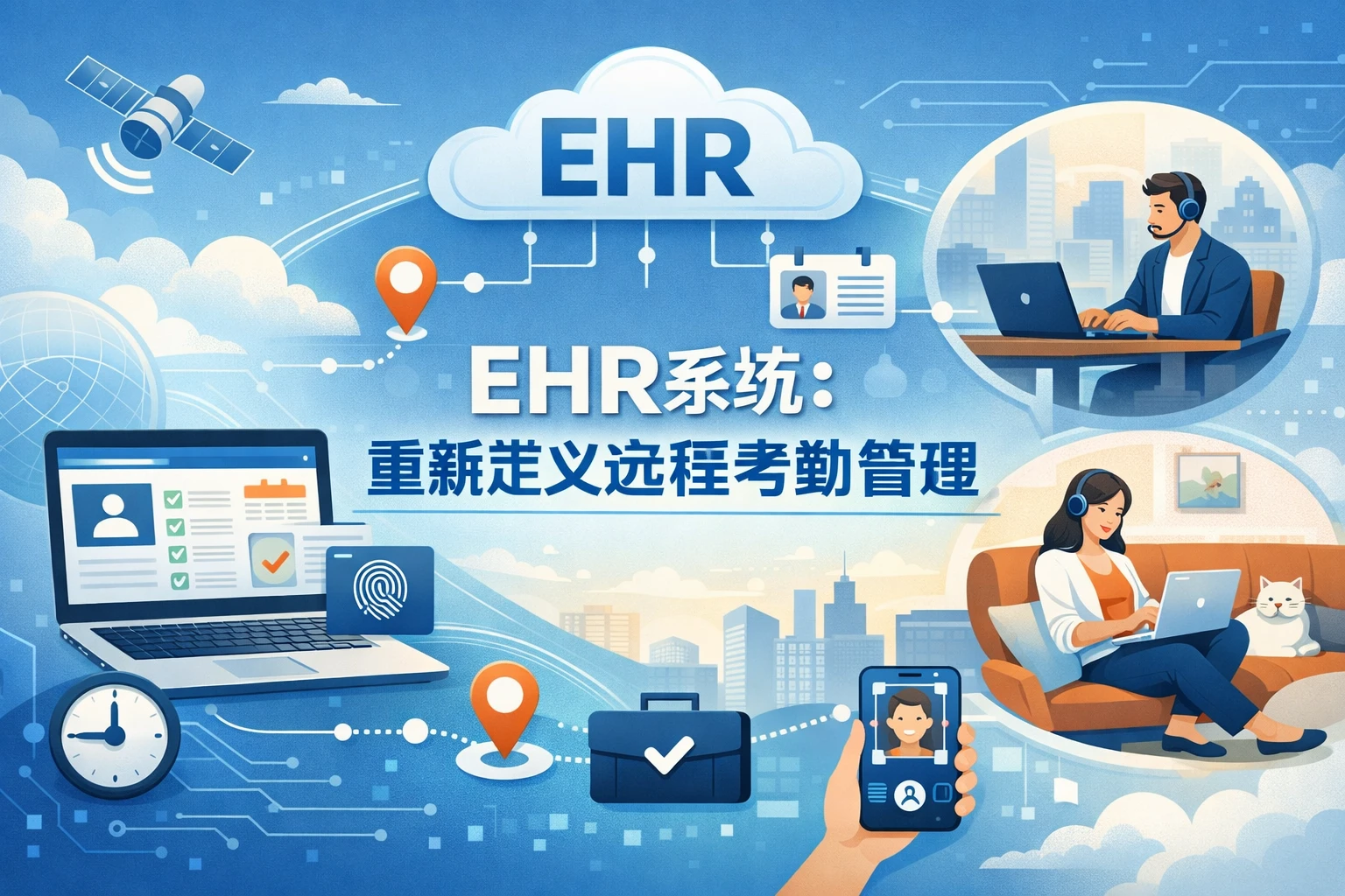 EHR系统：重新定义远程考勤管理