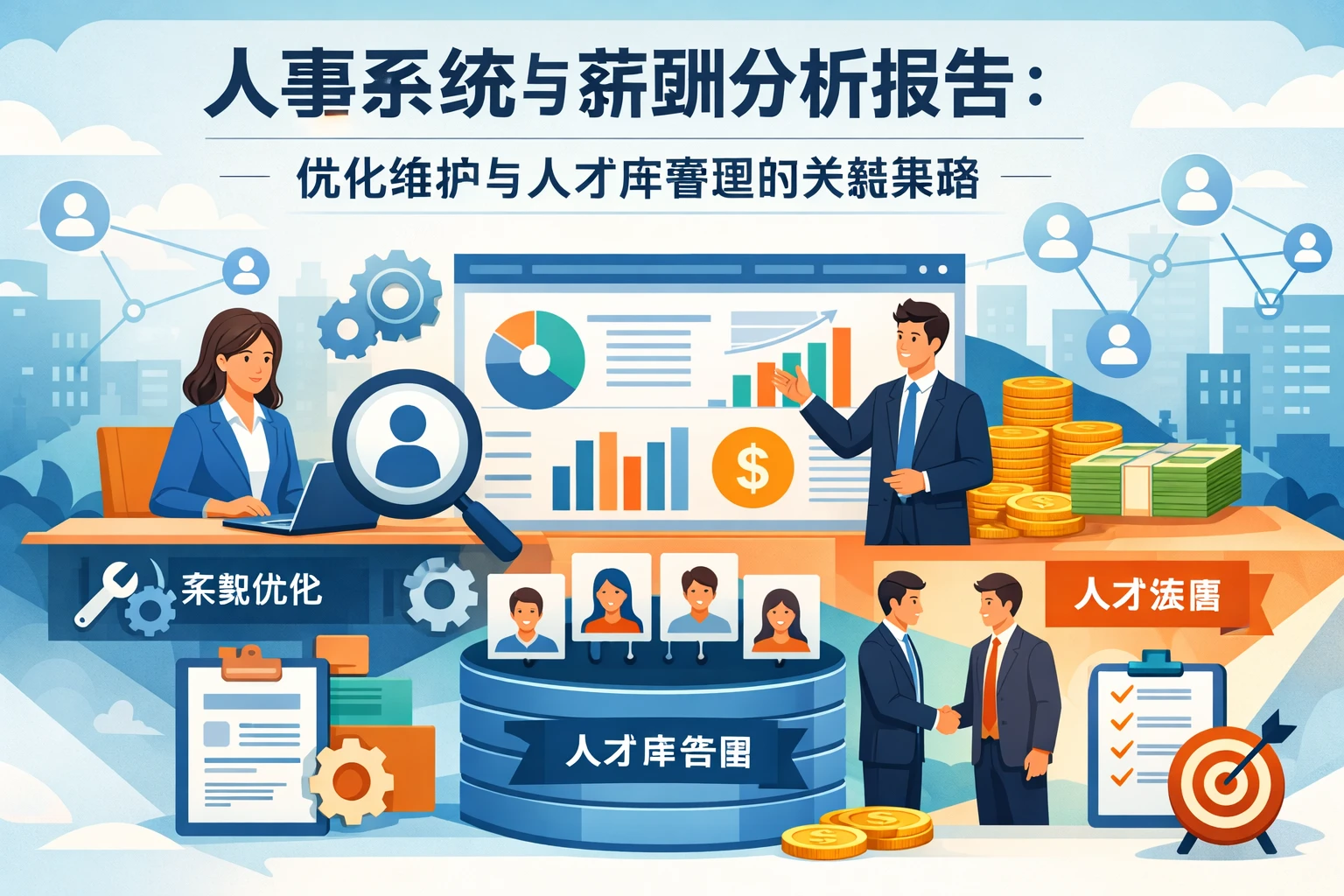 人事系统与薪酬分析报告：优化维护与人才库管理的关键策略