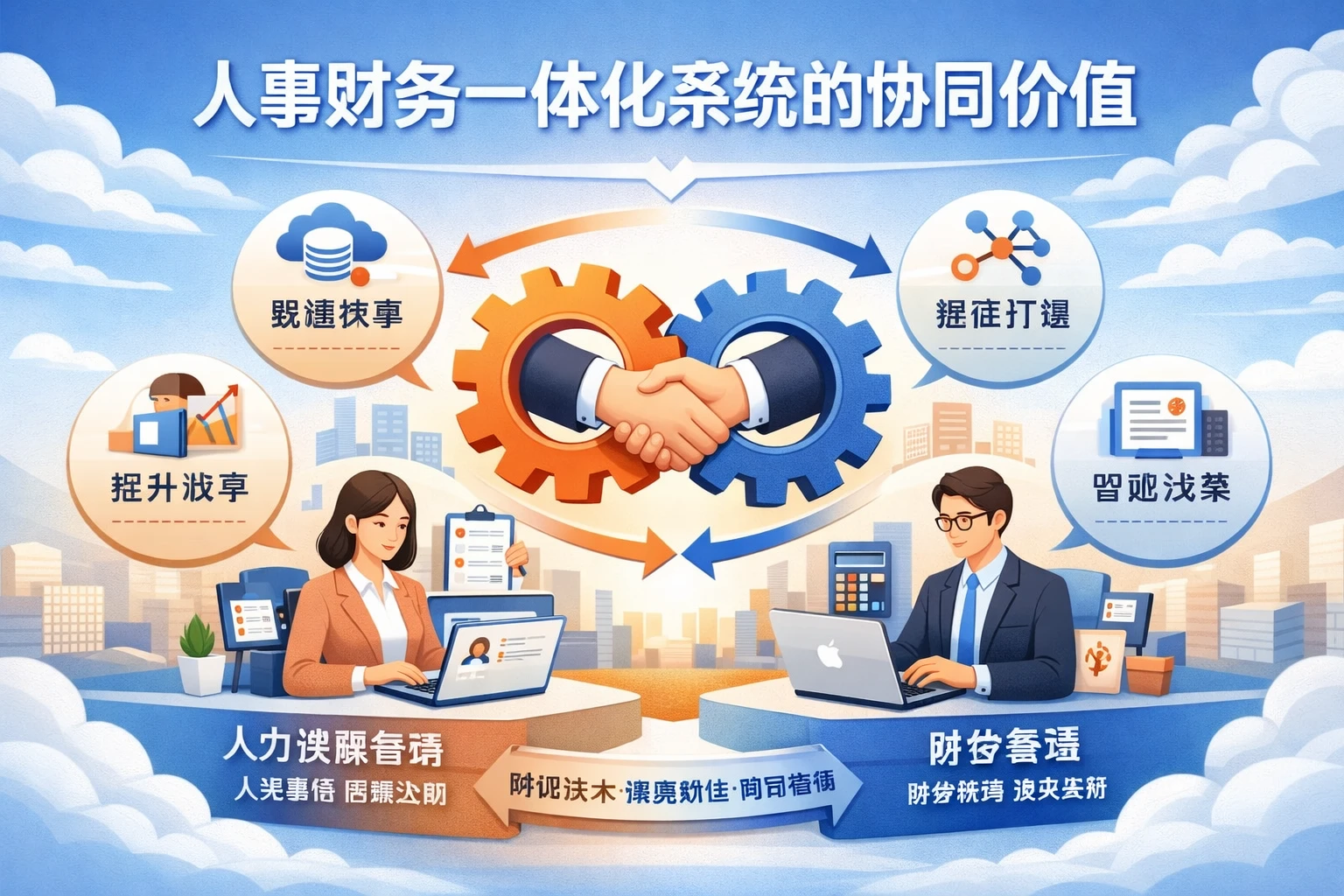 人事财务一体化系统的协同价值