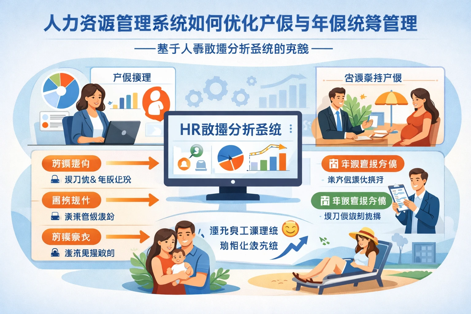 人力资源管理系统如何优化产假与年假统筹管理——基于人事数据分析系统的实践