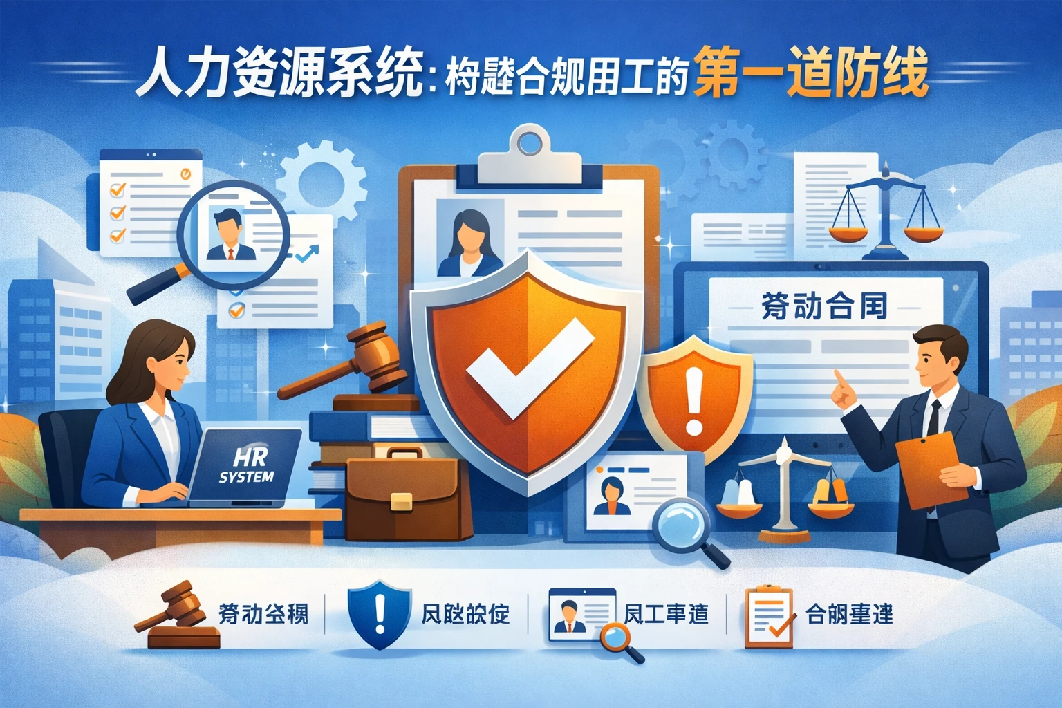 人力资源系统：构建合规用工的第一道防线