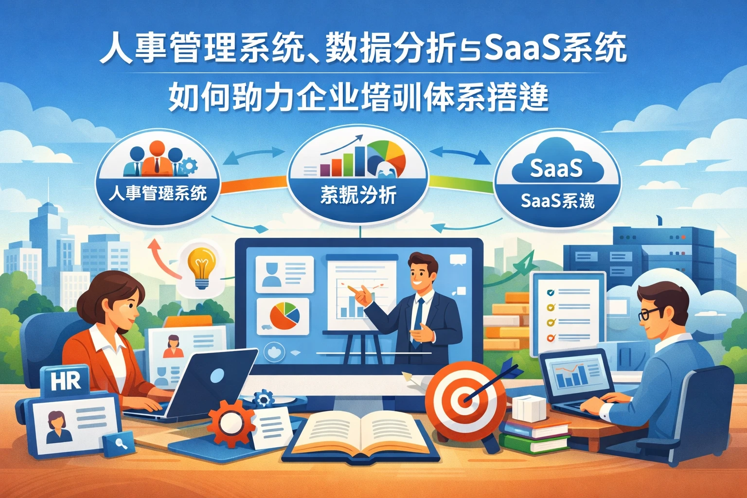 人事管理系统、数据分析与SaaS系统如何助力企业培训体系搭建