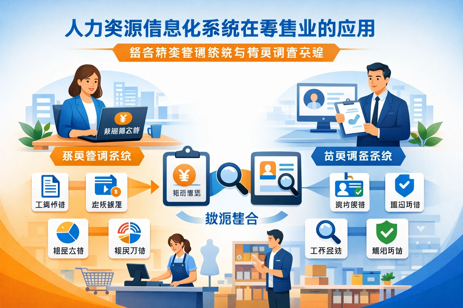 人力资源信息化系统在零售业的应用：整合薪资管理系统与背景调查流程