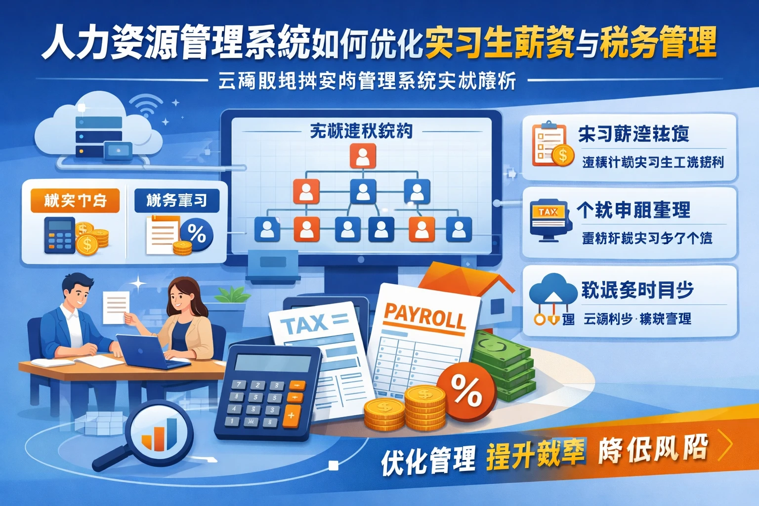 人力资源管理系统如何优化实习生薪资与税务管理 - 云端版组织架构管理系统实战解析