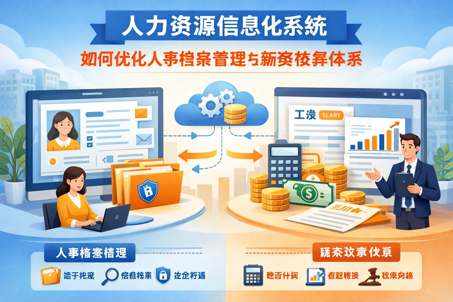 人力资源信息化系统如何优化人事档案管理与薪资核算体系