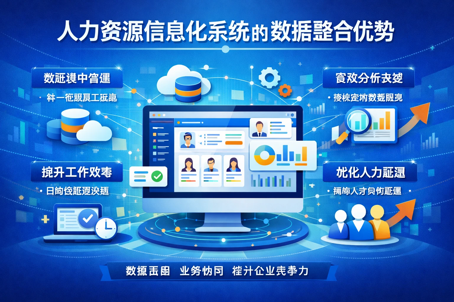 人力资源信息化系统的数据整合优势
