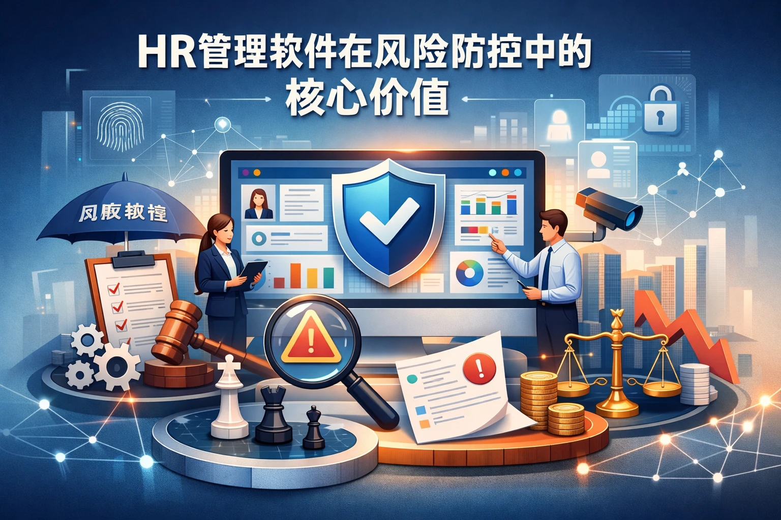 HR管理软件在风险防控中的核心价值