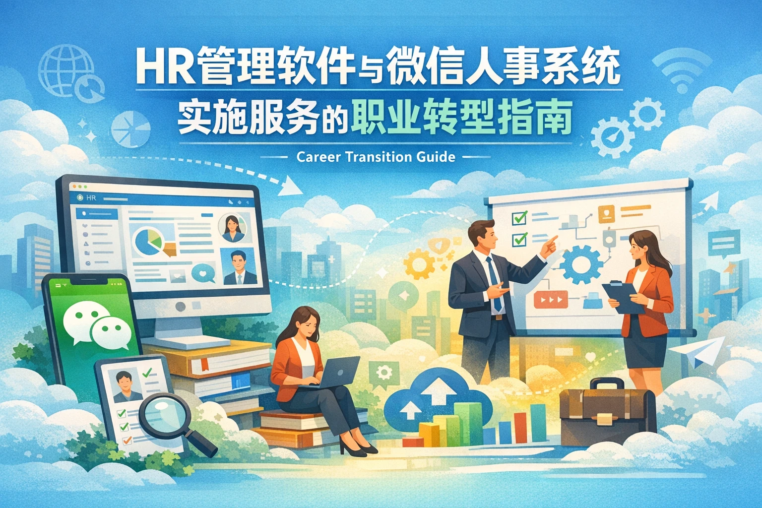 HR管理软件与微信人事系统实施服务的职业转型指南