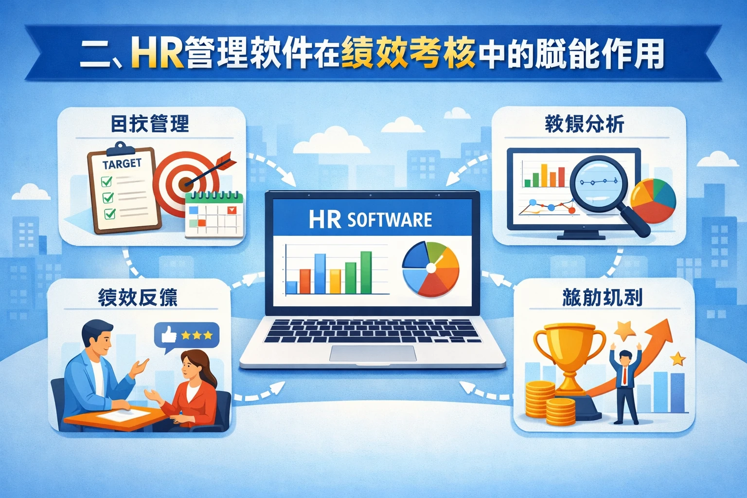二、HR管理软件在绩效考核中的赋能作用